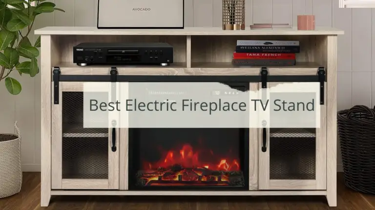 Best Electric Fireplace TV Stand 